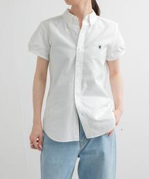 GYMPHLEX | GYMPHLEX　FRENCH SLEEVE SHIRTS(シャツ/ブラウス)