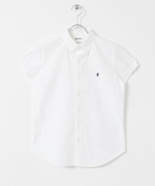GYMPHLEX（ジムフレックス）の「FRENCH SLEEVE SHIRT（シャツ/ブラウス・レディース・ブルー/ホワイト・14）」の6枚目の写真