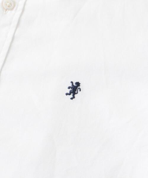 GYMPHLEX（ジムフレックス）の「FRENCH SLEEVE SHIRT（シャツ/ブラウス・レディース・ブルー/ホワイト・14）」の7枚目の写真