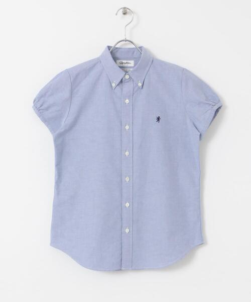 GYMPHLEX（ジムフレックス）の「FRENCH SLEEVE SHIRT（シャツ/ブラウス・レディース・ブルー/ホワイト・14）」の13枚目の写真