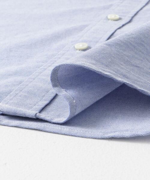 GYMPHLEX（ジムフレックス）の「FRENCH SLEEVE SHIRT（シャツ/ブラウス・レディース・ブルー/ホワイト・14）」の16枚目の写真