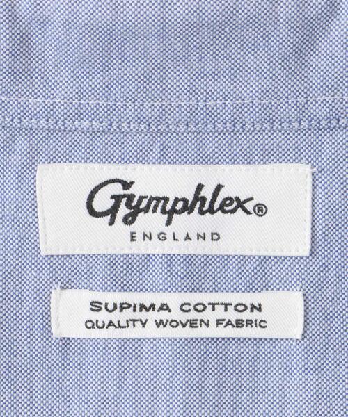 GYMPHLEX（ジムフレックス）の「FRENCH SLEEVE SHIRT（シャツ/ブラウス・レディース・ブルー/ホワイト・14）」の17枚目の写真