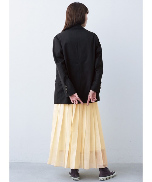 MEDE19F（メデジュウキュウ）の「ＢＲＡＮＤ　ＮＥＷ　ＭＩＸ　ＳＴＹＬＥ　カーヴィーテーラードジャケット（テーラードジャケット・レディース・ブラック・L/M/LL/S）」の14枚目の写真