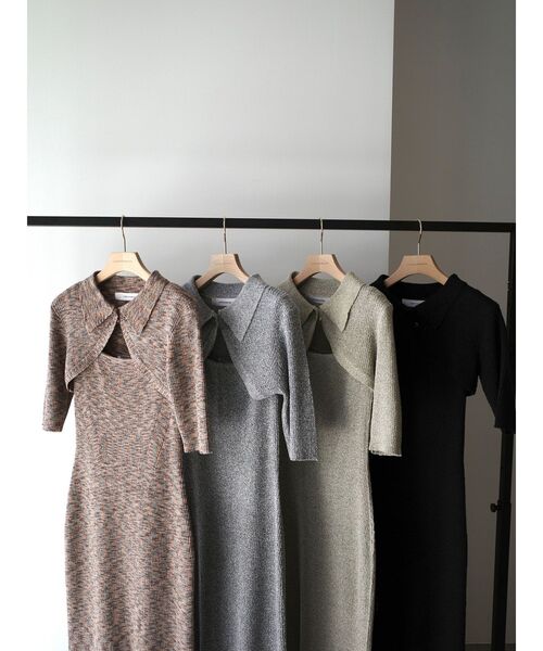 LAGUNAMOON（ラグナムーン）の「クロップドカーデセットニット