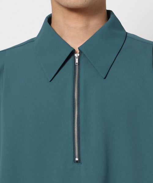 HARE（ハレ）の「【SET UP対応】DABOルーズハーフZIPシャツ(HARE)（シャツ/ブラウス・メンズ・ブラック/ホワイト/ブルー/グレー系その他・FREE）」の12枚目の写真