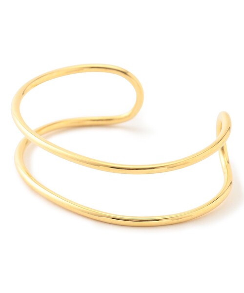 23区(ニジュウサンク)の「【Oggi7月号掲載】ダブルライン バングル(バングル/リストバンド・レディース・ゴールド系・F)」の1枚目の写真