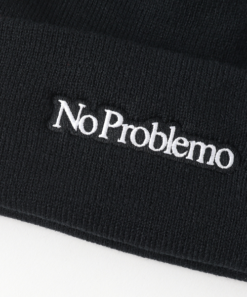 ARIES ★ NO PROBLEMO Mini Embroideryビーニー ARIES ☆ NO PROBLEMO Mini Embroideryビーニー