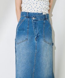 FREAK'S STORE（フリークスストア）の「クロスディテールペインタースカート＜セットアップ対応＞（スカート）」