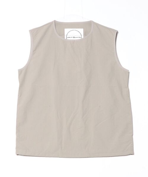 セール】Relaxed Chic Pleated Vest / プリーツベスト（ベスト