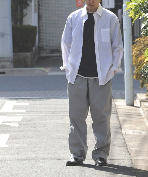 BACK NUMBER(バックナンバー)の「【BACK NUMBER】ライトイージーパンツ(カーゴパンツ・メンズ・ライトベージュ/グレー/ブラック・S/M/L/XL)」の18枚目の写真