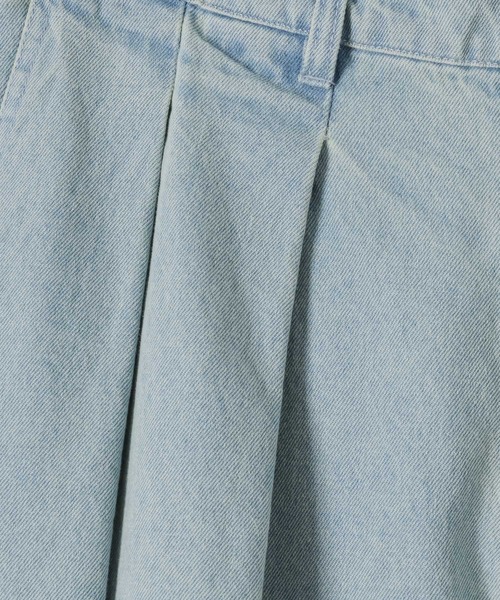 DOOPZ（ドープス）の「Balloon Tack Wide Denim - バルーンタックワイドデニム（デニムパンツ・メンズ・ライトブルー/ブラック・LARGE/MEDIUM/SMALL）」の9枚目の写真