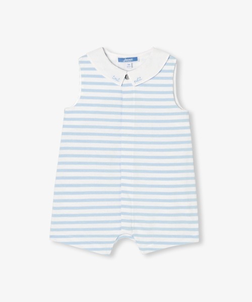jacadiリバティ襟長袖ボディスーツ jacadiリバティ襟長袖ボディスーツ LIBERTY® COLLECTION