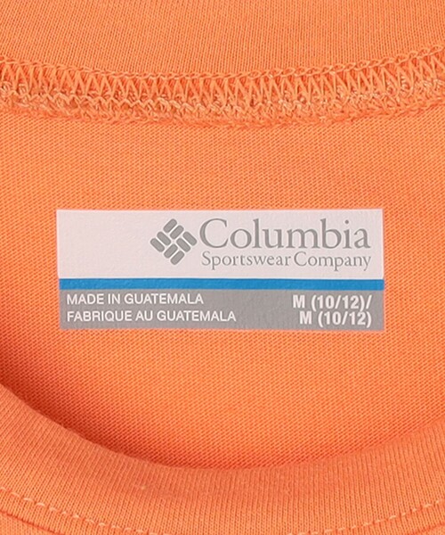 Columbia（コロンビア）の「Columbia: PFG ロゴ プリント Tシャツ<KIDS>（Tシャツ/カットソー・キッズ・ライトグリーン/オレンジ・S(110-120)/M(125-135)）」の7枚目の写真