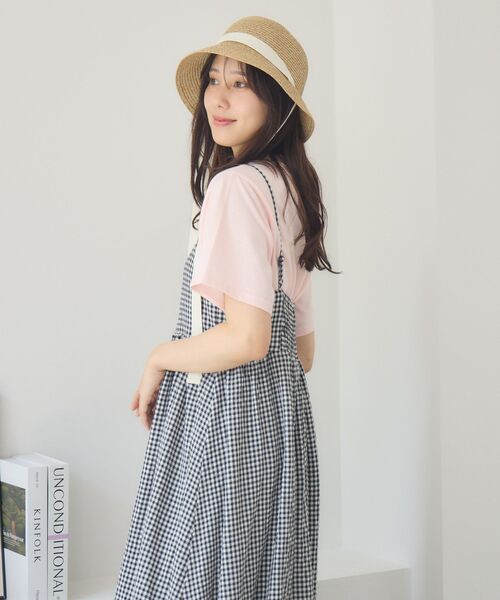 RETRO GIRL(レトロガール)の「ティアードキャミOP(ワンピース・レディース・ナチュラル/ブラック/ブラック系その他2・FREE)」の15枚目の写真