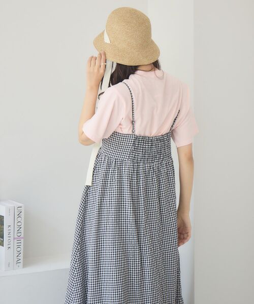 RETRO GIRL(レトロガール)の「ティアードキャミOP(ワンピース・レディース・ナチュラル/ブラック/ブラック系その他2・FREE)」の16枚目の写真