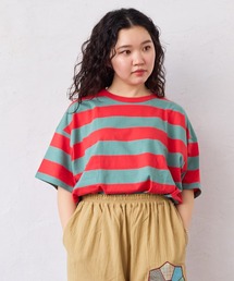 MARKEY'S | ワイドボーダーTシャツ/おとな(Tシャツ/カットソー)
