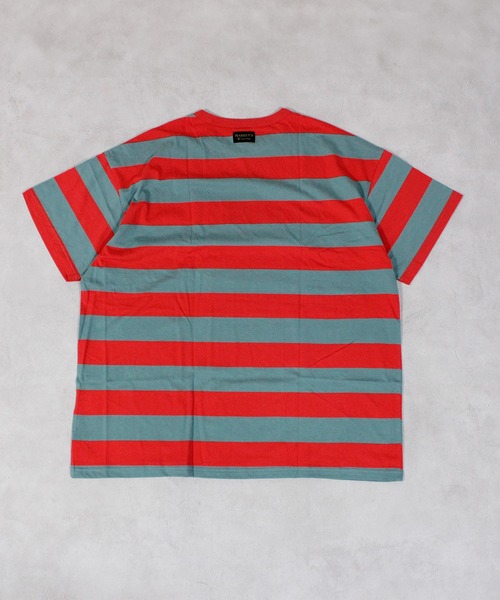 MARKEY'S（マーキーズ）の「ワイドボーダーTシャツ/おとな（Tシャツ/カットソー・レディース・レッド/グリーン/ブラック・160cm）」の10枚目の写真