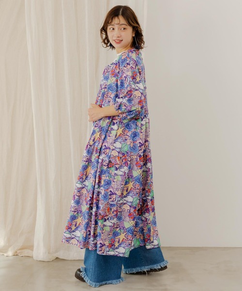 ScoLar（スカラー）の「152603：スカラーちゃん・花柄 パフスリーブ