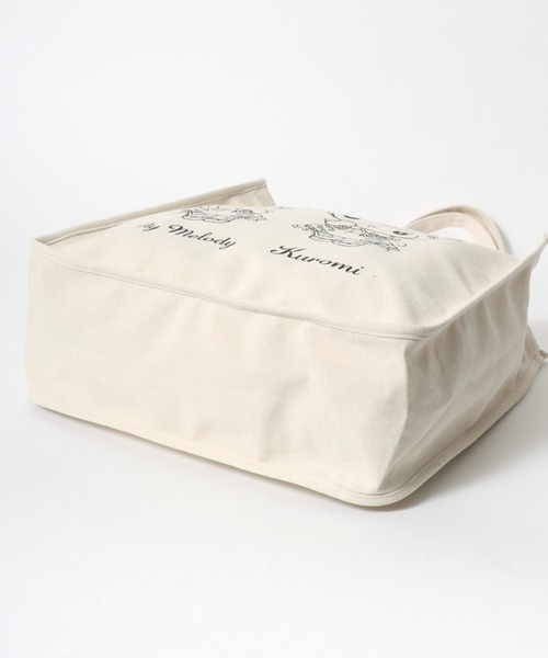 sanrio（サンリオ）の「sanrio（サンリオ）マイメロディ＆クロミ周年モデル キャラクタープリントキャンバストートバッグ/ビッグトート（トートバッグ・レディース・アイボリー/ピンク/グレー/ブラック・FREE）」の20枚目の写真