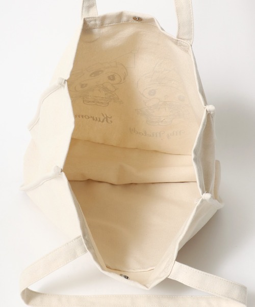 sanrio（サンリオ）の「sanrio（サンリオ）マイメロディ＆クロミ周年モデル キャラクタープリントキャンバストートバッグ/ビッグトート（トートバッグ・レディース・アイボリー/ピンク/グレー/ブラック・FREE）」の16枚目の写真