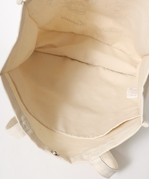 sanrio（サンリオ）の「sanrio（サンリオ）マイメロディ＆クロミ周年モデル キャラクタープリントキャンバストートバッグ/ビッグトート（トートバッグ・レディース・アイボリー/ピンク/グレー/ブラック・FREE）」の15枚目の写真