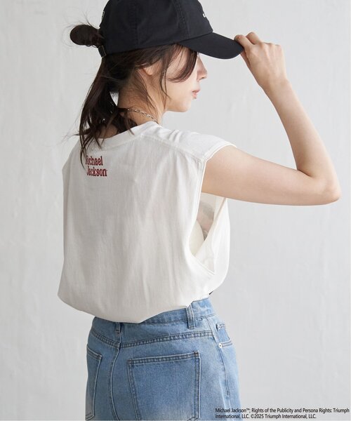 VENCEEXCHANGE(ヴァンスエクスチェンジ)の「Michael Jackson マイケル・ジャクソン ノースリーブ(Tシャツ/カットソー・メンズ・その他1/チャコール/ブラック/ホワイト・M/LL/L)」の15枚目の写真