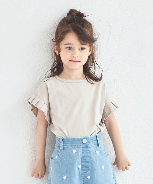 pairmanon（ペアマノン）の「【UVカット】【吸水速乾】【接触冷感】サマーファンクション 総柄 無地 アソート半袖Tシャツ（Tシャツ/カットソー・キッズ・ホワイト/ホワイト系その他/ホワイト系その他2/ブラック/ライトピンク/ライトベージュ/ライトブルー・100/110/120/130/140/150/90）」の5枚目の写真