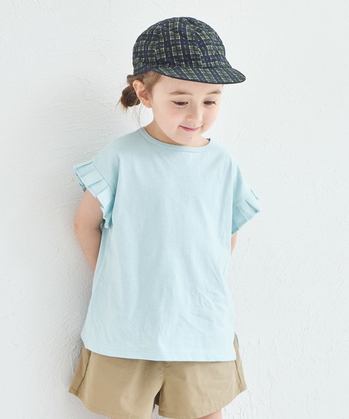 pairmanon（ペアマノン）の「【UVカット】【吸水速乾】【接触冷感】サマーファンクション 総柄 無地 アソート半袖Tシャツ（Tシャツ/カットソー・キッズ・ホワイト/ホワイト系その他/ホワイト系その他2/ブラック/ライトピンク/ライトベージュ/ライトブルー・100/110/120/130/140/150/90）」の19枚目の写真