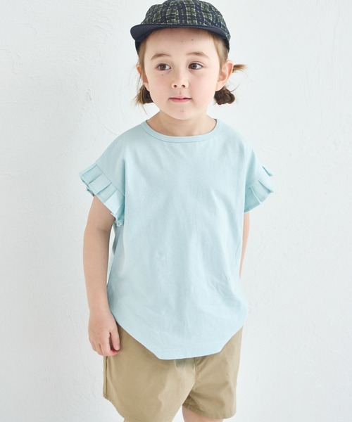 pairmanon（ペアマノン）の「【UVカット】【吸水速乾】【接触冷感】サマーファンクション 総柄 無地 アソート半袖Tシャツ（Tシャツ/カットソー・キッズ・ホワイト/ホワイト系その他/ホワイト系その他2/ブラック/ライトピンク/ライトベージュ/ライトブルー・100/110/120/130/140/150/90）」の17枚目の写真