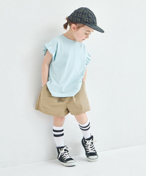 pairmanon（ペアマノン）の「【UVカット】【吸水速乾】【接触冷感】サマーファンクション 総柄 無地 アソート半袖Tシャツ（Tシャツ/カットソー・キッズ・ホワイト/ホワイト系その他/ホワイト系その他2/ブラック/ライトピンク/ライトベージュ/ライトブルー・100/110/120/130/140/150/90）」の16枚目の写真