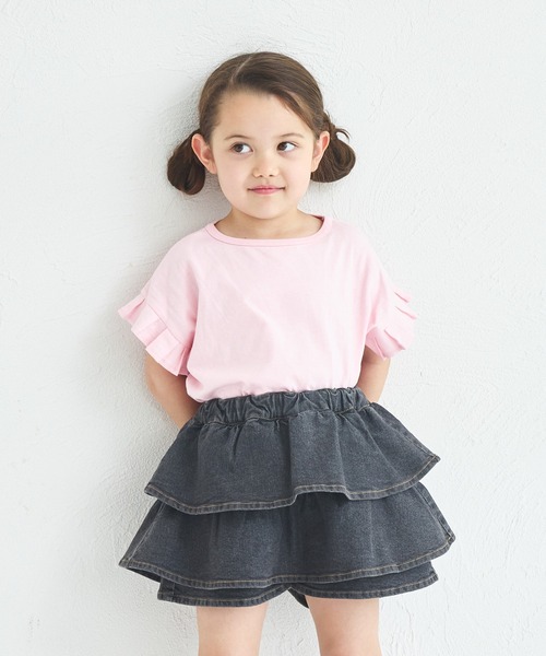 pairmanon（ペアマノン）の「【UVカット】【吸水速乾】【接触冷感】サマーファンクション 総柄 無地 アソート半袖Tシャツ（Tシャツ/カットソー・キッズ・ホワイト/ホワイト系その他/ホワイト系その他2/ブラック/ライトピンク/ライトベージュ/ライトブルー・100/110/120/130/140/150/90）」の13枚目の写真