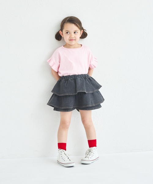 pairmanon（ペアマノン）の「【UVカット】【吸水速乾】【接触冷感】サマーファンクション 総柄 無地 アソート半袖Tシャツ（Tシャツ/カットソー・キッズ・ホワイト/ホワイト系その他/ホワイト系その他2/ブラック/ライトピンク/ライトベージュ/ライトブルー・100/110/120/130/140/150/90）」の11枚目の写真