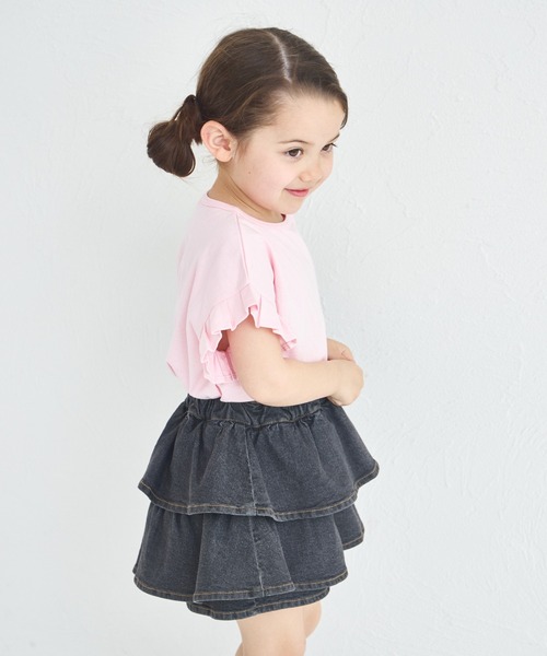 pairmanon（ペアマノン）の「【UVカット】【吸水速乾】【接触冷感】サマーファンクション 総柄 無地 アソート半袖Tシャツ（Tシャツ/カットソー・キッズ・ホワイト/ホワイト系その他/ホワイト系その他2/ブラック/ライトピンク/ライトベージュ/ライトブルー・100/110/120/130/140/150/90）」の8枚目の写真