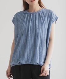 HusHusH（ハッシュアッシュ）の「HusHusH レースバルーンフレンチTシャツ（シャツ/ブラウス）」