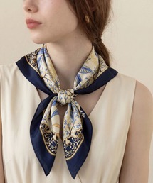 ALLURELLE（アリュレル）の「【ALLURELLE】選べるバリエーション マルチプリントスカーフ KNF-TP（バンダナ/スカーフ）」