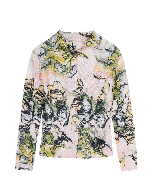 Bloom Textured Shirt / シワ加工シャツブラウス 【公式通販】