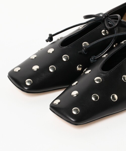 PIPPI CHIC デニムブルー フラットシューズ 37ハーフ PIPPI CHIC デニムブルー フラットシューズ 37ハーフ Pippichic