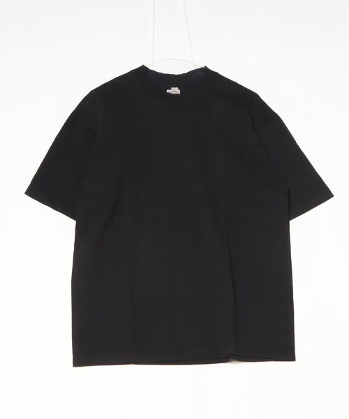 LOS ANGELES APPAREL（ロサンゼルスアパレル）の「Los Angeles Apparel/ロサンゼルスアパレル S/S Garment Dye CrewNeck 6.5oz Tシャツ（Tシャツ/カットソー・メンズ・ブラック/ホワイト/パープル・XL/L/M/S）」の3枚目の写真