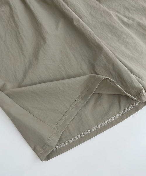MAISON DE THERESE(メゾン ド テレーズ)の「2点セット ルーズフィット スポーツ(UV半袖アウター+軽量ショーツ)(セットアップ・レディース・ベージュ/ブラック/グレー・S/M/L)」の14枚目の写真