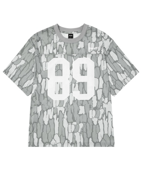 HUF フットボールTシャツ HUF tシャツ eightynine MESH FOOTBALL CREW / フットボール