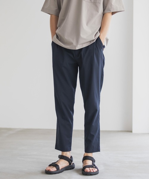 NAVY(ネイビー)の「【風通しが良く涼しい ドライ機能】NAVY KAZE TOSU メッシュアンクルパンツ(その他パンツ・メンズ・カーキブラウン/ネイビー/ブラック・M/L/XL/S)」の19枚目の写真