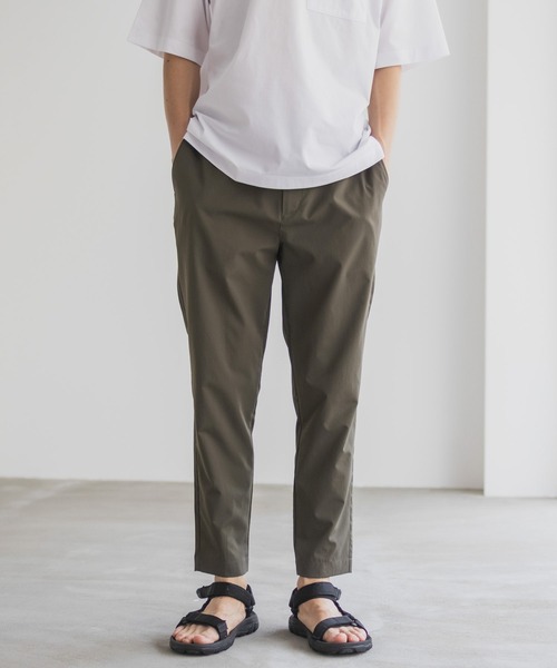 NAVY(ネイビー)の「【風通しが良く涼しい ドライ機能】NAVY KAZE TOSU メッシュアンクルパンツ(その他パンツ・メンズ・カーキブラウン/ネイビー/ブラック・M/L/XL/S)」の16枚目の写真