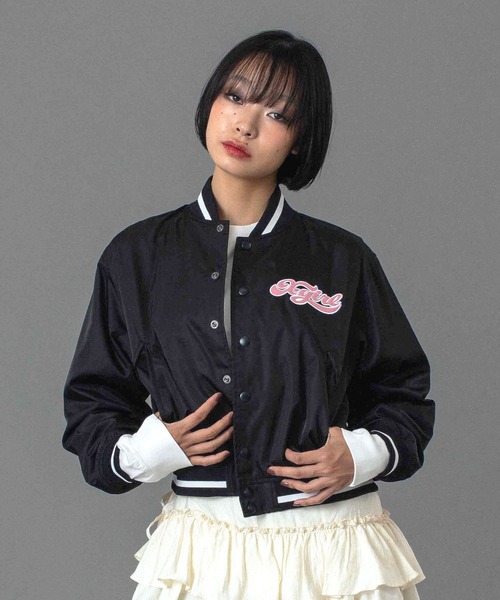 X-girl（エックスガール）｜スタジャン（ブラック系）一覧 - WEAR