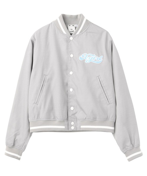 セール】CHEERFUL LOGO VARSITY JACKET（スタジャン）｜X-girl