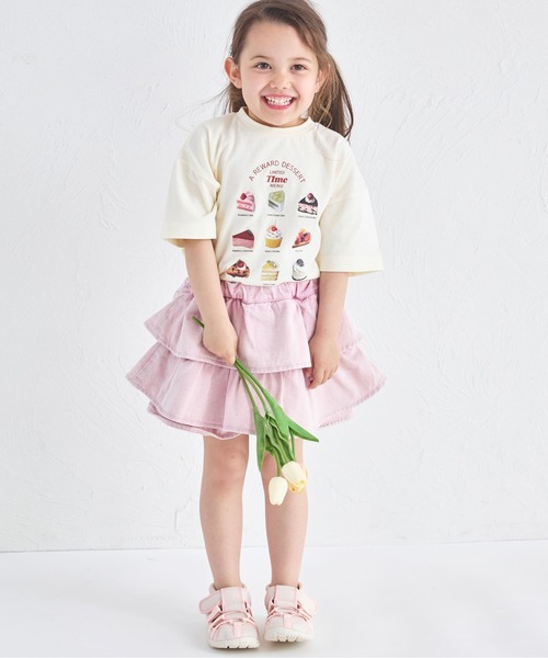 pairmanon（ペアマノン）の「スウィーツフォト ガールズTシャツ（Tシャツ/カットソー・キッズ・ホワイト/ホワイト系その他/ピンク系その他2/ライトピンク/ピンク系その他・100/110/120/130/140/150/90）」の17枚目の写真