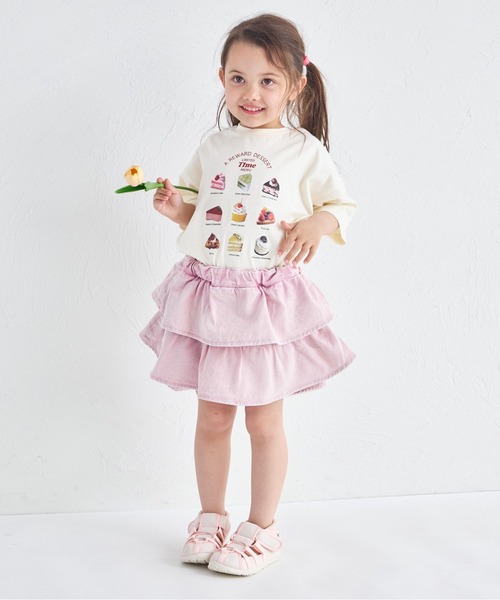 pairmanon（ペアマノン）の「スウィーツフォト ガールズTシャツ（Tシャツ/カットソー・キッズ・ホワイト/ホワイト系その他/ピンク系その他2/ライトピンク/ピンク系その他・100/110/120/130/140/150/90）」の19枚目の写真