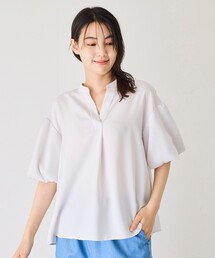 バックプリーツスキッパーブラウス