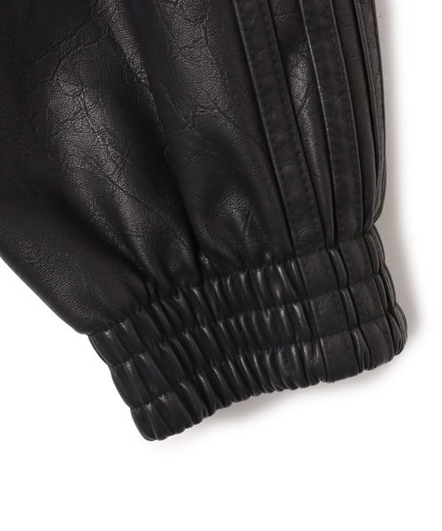adidas PLEATHER FIREBIRD OVERSIZED TRACKTOP / アディダス