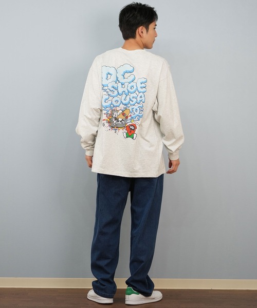 DC(ディーシー)の「DC/ディーシー ワイドデニム/ロンパン ワイドシルエット DPT254031(デニムパンツ・メンズ・ケミカルウォッシュ/インディゴブルー/ダークインディゴブルー/ブラック・L/M/XL)」の10枚目の写真