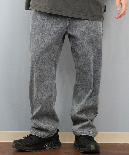 DC(ディーシー)の「DC/ディーシー ワイドデニム/ロンパン ワイドシルエット DPT254031(デニムパンツ・メンズ・ケミカルウォッシュ/インディゴブルー/ダークインディゴブルー/ブラック・L/M/XL)」の21枚目の写真